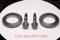 Pour Suzuki Samurai, rapport 4.625, pignon et couronne arrière pour accessoires Suzuki Jimny, compatible avec blocage de différentiel 208 Gears