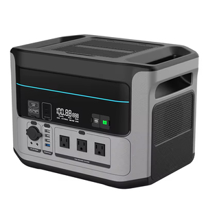 Batería de Almacenamiento Solar de 768 Wh Más Vendida, Estación de Energía Portátil de Onda Sinusoidal Pura de 1000 W, 50 Hz/60 Hz - Product Image 2