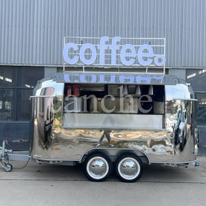 Foodtruck personnalisé, remorque alimentaire avec cuisine mobile, entièrement équipée, flux d'air, pizza, food truck à vendre - Product Image 1