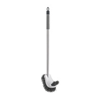Nouvelle conception 2025 Brosse de toilette suspendue en PP souple écologique, couleurs personnalisables, durable, pour l'élimination des dépôts et des taches, nettoyage en profondeur