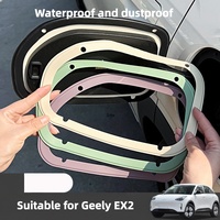Accessoires de voiture : Joint d'étanchéité en silicone pour port de charge, compatible Geely EX2 2026 – Anneau en caoutchouc étanche pour modification intérieure