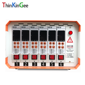 Caja profesional HRTC de 6 zonas con opciones de personalización Módulo de control de temperatura de canal caliente PLC como componente central - Product Image 1