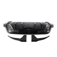 Diffuseur de pare-chocs arrière en fibre de carbone sèche préimprégnée pour Porsche Taycan GTS Cross Turismo 4 portes