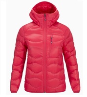 Doudoune à capuche pour femmes, blouson d'extérieur léger en duvet de canard, ZLY032