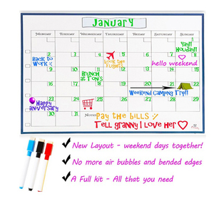 Nhà Máy Giá Sinh Thái Mềm Đầy Màu Sắc Cao Su Nam Châm Tủ Lạnh Hàng Ngày Hàng Tuần Hàng Tháng Kế Hoạch Viết Hội Đồng Quản Trị Thiết Lập Biểu Đồ Từ Tính - Product Image 6