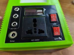 高效能源系统 100w 200w 300w 发电站反向充电家用住宅露营应急AC220V输出电源组 - Product Image 5