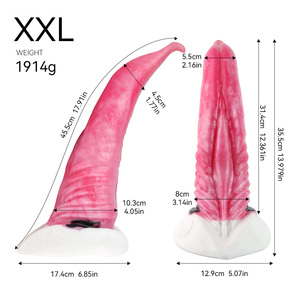 Prix usine nouveau Design <span class=keywords><strong>3D</strong></span> impression moule Animal gode adulte fantaisie jouet sexuel point G jouet sexuel <span class=keywords><strong>Plug</strong></span> <span class=keywords><strong>Anal</strong></span> pour adulte homme femmes - Product Image 2