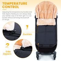 Gigoteuse pour bébé personnalisée, gigoteuse pour poussette, enveloppe chaude, gigoteuse pour bébé