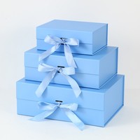 Boîtes rigides de luxe personnalisées à fermeture magnétique, grandes et oblongues, en papier couché, doublées d'éponge, avec logo estampé à chaud pour perruques