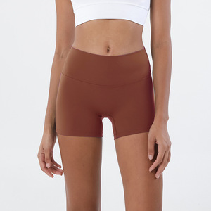 Pantalones de yoga de tres cuartos de doble cara con tacto suave para mujer, estilo europeo y americano, cintura alta, efecto levantacola, forma de melocotón - Product Image 5
