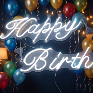 Letrero LED de Neón con Batería, Feliz Cumpleaños, Siempre Fuiste Tú, ¿Te Casas Conmigo?, Luz Blanca, Quieres Ser <span class=keywords><strong>Mi</strong></span> Novia, Mewill - Product Image 1