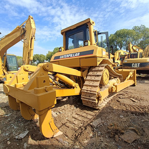 Bulldozer CAT d'occasion CATD6H D6g d7h d7r Modèle 2018 120 CV Machine de terrassement sur chenilles Surveillance à distance Capacité 4,3 m Stock d'origine - Product Image 4