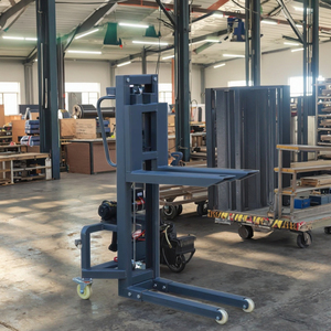 Elektrikli taşınabilir yükleme makinesi hoparlör yükleme ve boşaltma eserdir, küçük ayrılabilir kamyon monte Forklift - Product Image 2