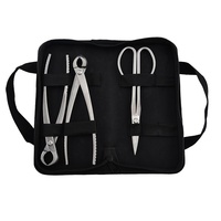 Ensemble d'outils de jardinage en acier inoxydable, pinces à joint sphérique, coupe-fil obliques, coupe-feuilles, sac portable en tissu Oxford