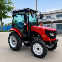 Tracteurs chinois 80 CV pour l'agriculture et le jardinage, 4x4, machine de culture, moteur diesel agricole, petit tracteur