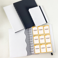 Album de cartes Kpop transparent en PP de 3 pouces pour collection, classeur à disques, 4/9 pochettes, 20 pages, pour cartes à collectionner et photos