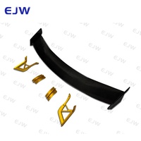 Aileron arrière double pont en fibre de carbone véritable pour Ford Mustang 2024, style Shelby modifié
