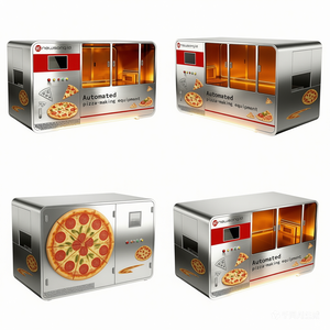<span class=keywords><strong>Four</strong></span> à pizza automatique pour <span class=keywords><strong>mini</strong></span>-pizzas, idéal pour les restaurants, les camions de restauration et les distributeurs de pizzas. - Product Image 3