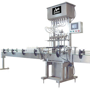 Máquina Automática de Enchimento de Garrafas de Suco e Água AT-L, Máquina de Enchimento de Líquidos com 4 Cabeçotes de Alta Precisão - Product Image 1