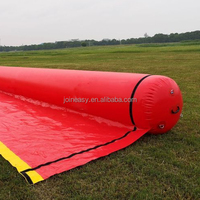 Barrière de contrôle des inondations gonflable en PVC remplie d'eau, personnalisable en gros, pour la protection contre les inondations