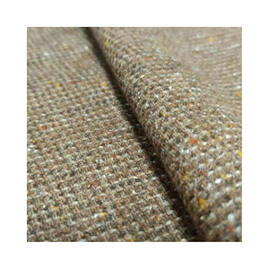 Woolen Fabrics <strong>Wool</strong> Woven <strong>Brown</strong> Recycled <strong>Wool</strong> Fabric for Women Men Boys Girls Coats Fashionable Winter Collection - Product Image 1