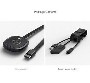 เครื่องฉายหน้าจอไร้สาย4K HD HDMI 5G <span class=keywords><strong>Miracast</strong></span> ตัวรับสัญญาณทีวี dongle สำหรับ iOS Android Windows AirPlay HD TV - Product Image 6