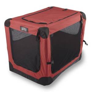 Caja plegable de viaje para perros, caseta plegable de 2 puertas y lados suaves para exteriores y viajes - Product Image 5