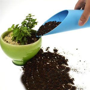 Pelles à terre en plastique durables et réutilisables, outils de jardinage colorés, seau à repiquer, pelle de jardin semi-conique - Product Image 2