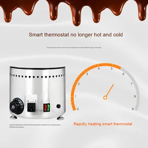 Máquina de Dim Sum para Buffet de Cumpleaños en Restaurantes, Fuente de Chocolate Comercial - Product Image 5