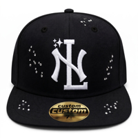 Casquettes de baseball originales G5 31 El Mago en daim de haute qualité, casquettes Rico à visière incurvée avec strass