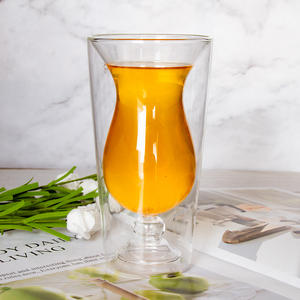 Custom alta borosilicato doppia parete bicchieri per bevande alcoliche per feste-whisky Cocktail vino Martini Brandy - Product Image 4