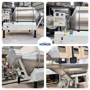 Mélangeur rotatif à tambour en acier inoxydable pour le traitement du thé avec moteur AC et système de pulvérisation et de séchage liquide pour l'aromatisation du thé - Product Image 5
