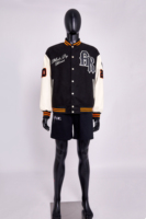 Veste en broderie personnalisée pour homme, dernier design, lettre, veste hip-hop, veste streetwear pour homme