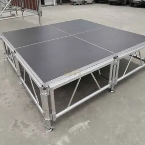 Palco de alumínio removível palco portátil para show de eventos concerto