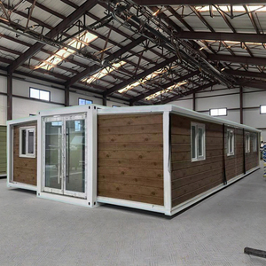 Usine 40Ft 20Ft Luxe Moderne Pliable Extensible Conteneur Maison Camping Chambre Préfabriqué Minuscule Portable Pliant - Product Image 1