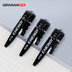 Genvana סיטונאית עטים להחלפה כדור קצה עט stylo עט שקוף עט 0.5 מ "מ ג 'ל עם כלובים - Product Image 5