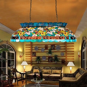 Lámpara Colgante de Vidrio con Diseño de Libélula de 41 Pulgadas, Lámpara de Araña de 4 Luces para Comedor y Salas de Billar, Incluye Tamaño Mediano - Product Image 2