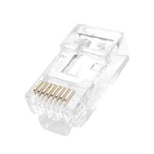 Connettori <span class=keywords><strong>Ethernet</strong></span> RJ45 Cat6 UTP 8P8C, Presa a 8 Pin per Cavo di Rete, Plug Modulare RJ45 Pass-Through Cat 6 - Product Image 3