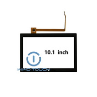 Écran tactile capacitif 10,1 pouces GT928 G+G 6H IIC pour affichage industriel, OEM disponible