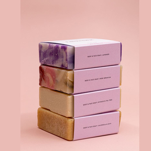 Confezione per Sapone in Carta Kraft Ecologica con Stampa Personalizzata del Marchio, Laminazione Opaca all'Ingrosso - Product Image 5