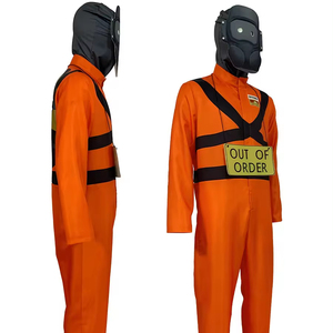 Jeu <span class=keywords><strong>d</strong></span>'<span class=keywords><strong>horreur</strong></span> pour Halloween Lethal Company Same Cosplay Costume Stage Show - Product Image 1