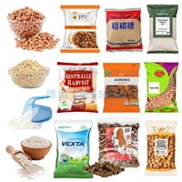 Fully Automatic 1kg Brazil Coffee Sugar Packing Machine for Small Business Granule Weighing Back Sealing Filling Machine