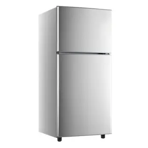 138L Hot Sales Double Doors Top Freezer American Fridge Commercial Home Refrigerator