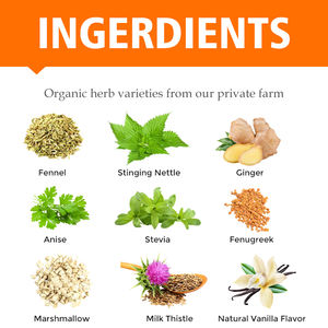 OEM Essentiels de l'allaitement maternel sans caféine Thé de soutien à la lactation - Product Image 3