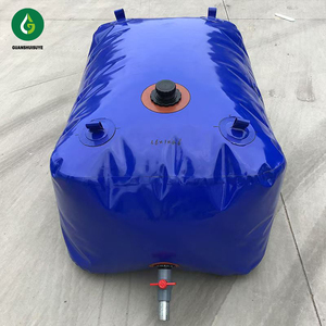 Réservoir souple rectangulaire pliable de haute qualité en PVC de 24 000 L, imperméable pour le traitement de l'eau de pluie - Product Image 1