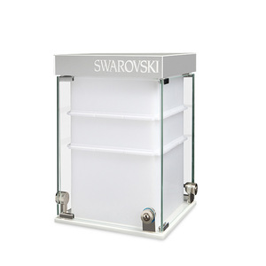Factory Custom Acrylic Jewellery Display Cabinet Showcase Necklace Stand