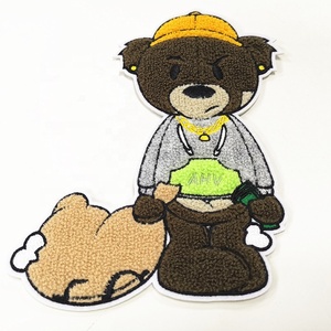 Chenille Hình Dạng Động Vật Các Bản Vá Lỗi Thân Thiện Với Môi Thêu Vải Cho Trẻ Em Của Quần Áo Tiger Elephant <span class=keywords><strong>Panda</strong></span> Owl Dễ Thương Các Tính NĂNG - Product Image 5