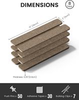 Panneaux acoustiques décoratifs modernes en PET de couleur personnalisée pour salle de réunion, bureau, hôtel, appartement, studio d'enregistrement