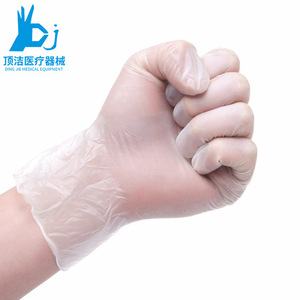 Gants jetables en PVC transparents et épais Ding Jie pour la protection des travaux de coiffure et de coloration des cheveux, non stériles, à usage unique - Product Image 2