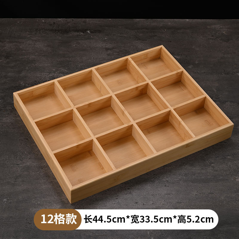 Plateau 12 compartiments (assiette non incluse)